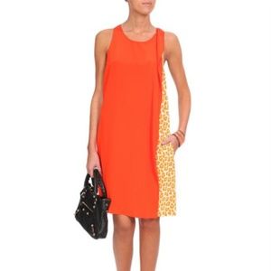 3.1 Phillip Lim- Silk draped shift dress size 0/XS